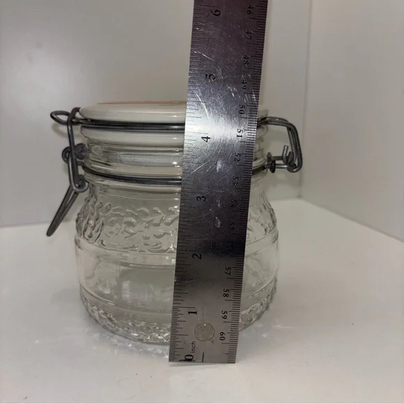 Cove vintage 1/2 L flip top bale wire jar with ceramic lid - Picture 7 of 8